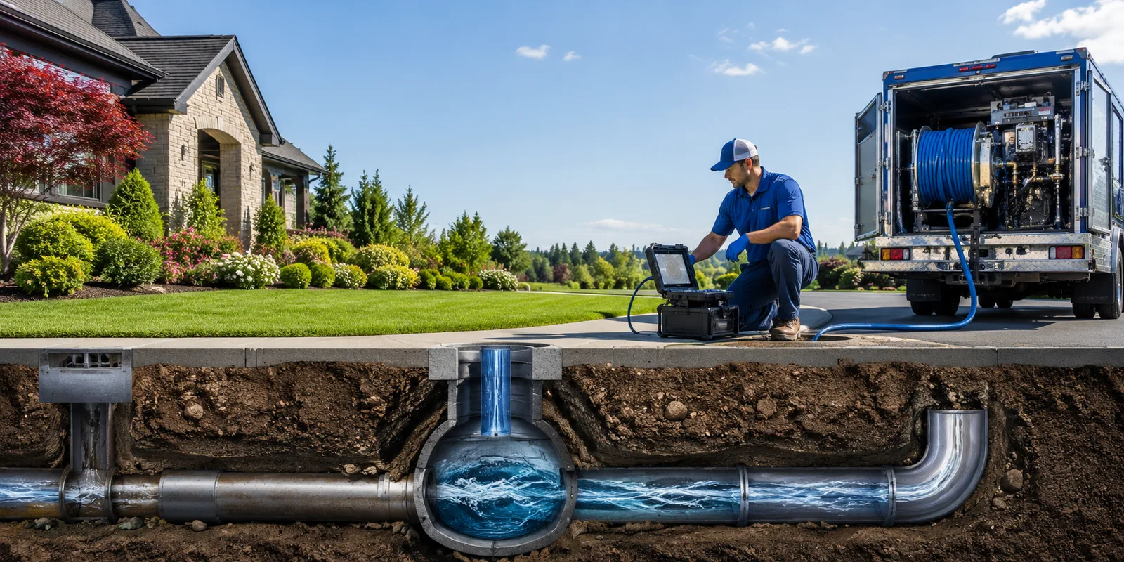 Drainage restoration information for Elnora, IN